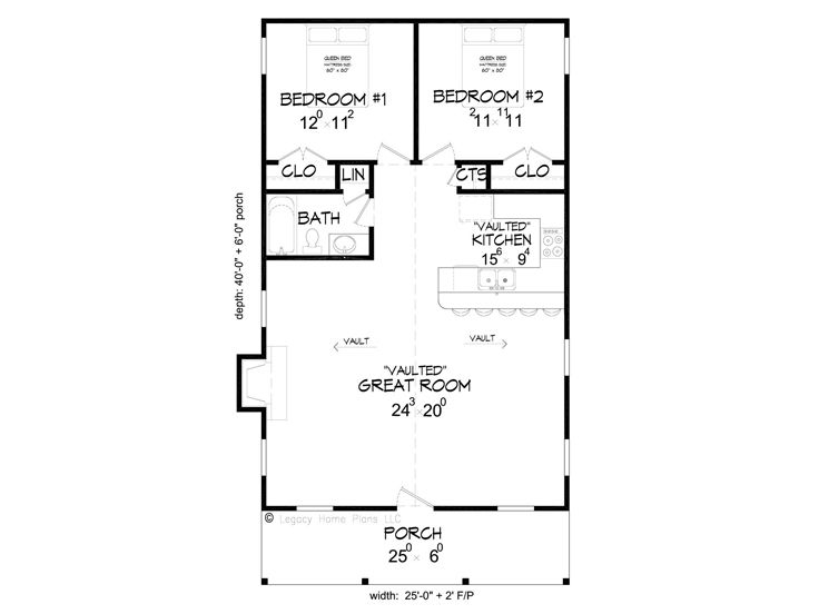 Floor Plan, 062H-0001