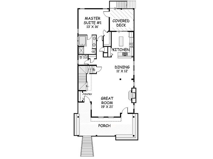 1st Floor Plan, 041H-0140