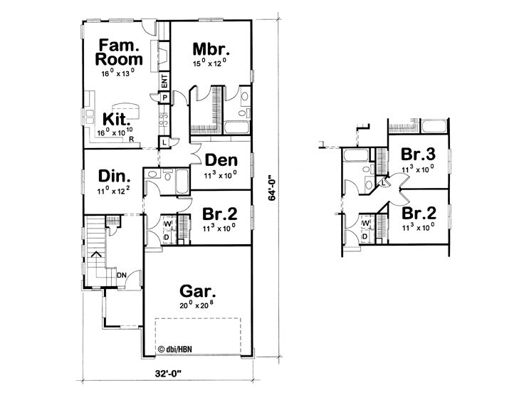 Floor Plan, 031H-0212
