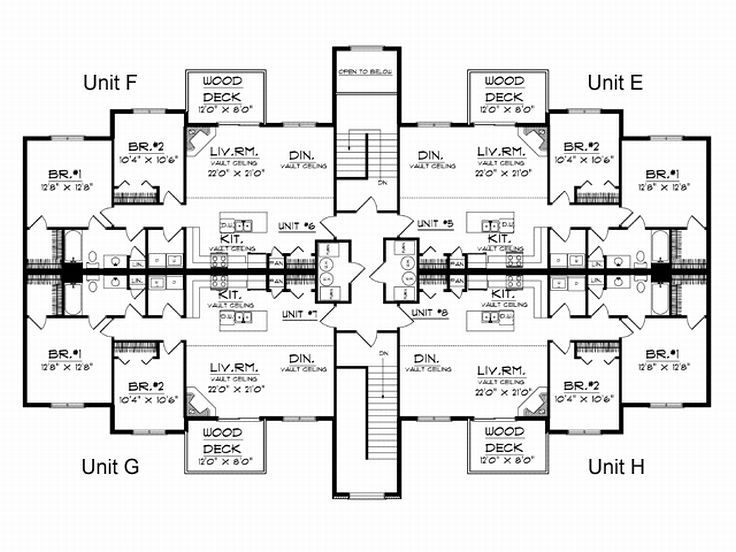 2nd Floor Plan, 020M-0034