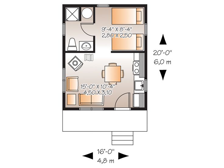 Floor Plan, 027H-0151