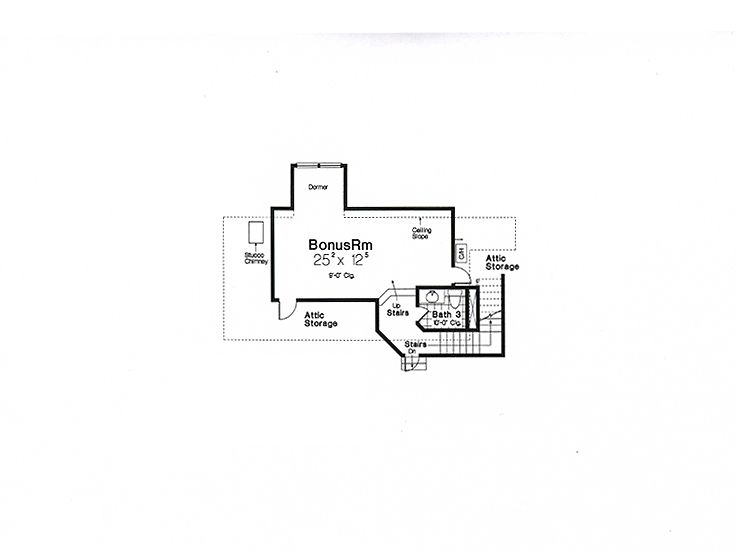 2nd Floor Plan, 002H-0056