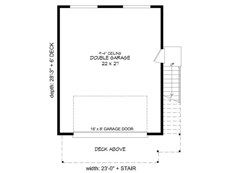 1st Floor Plan, 062G-0201