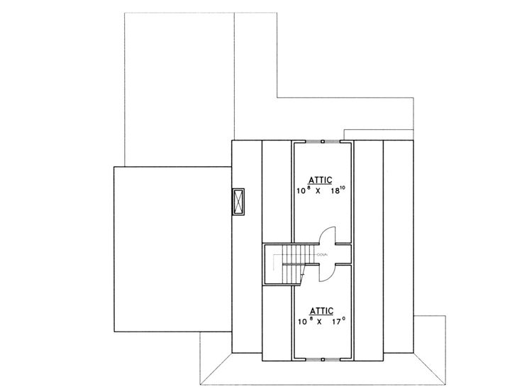 3rd Floor Plan, 012H-0053