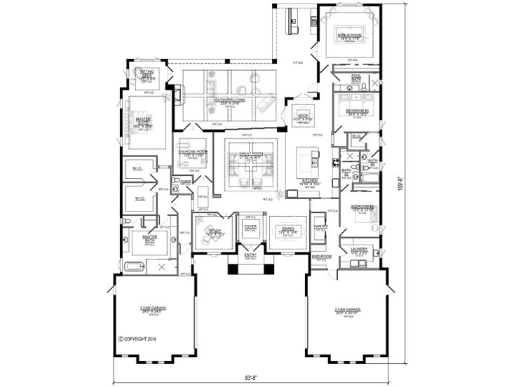 Floor Plan, 070H-0048