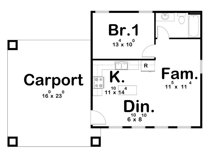 Floor Plan, 050H-0146
