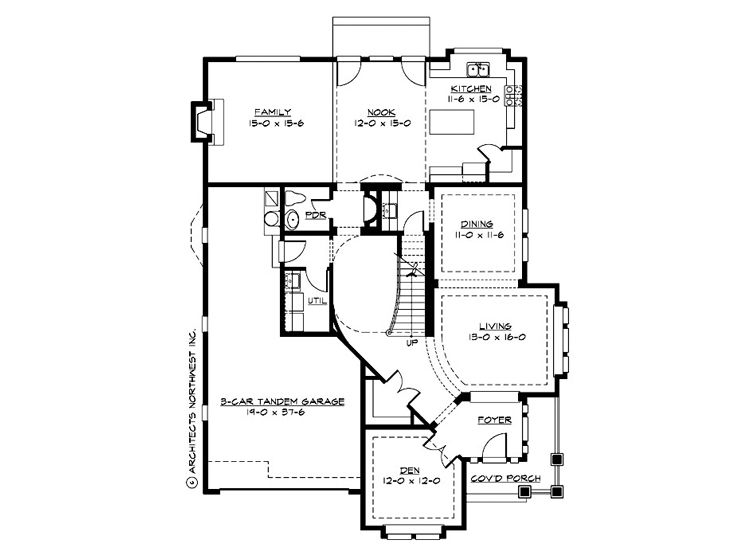 1st Floor Plan, 035H-0060