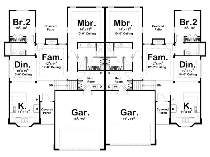 Floor Plan, 050M-0016