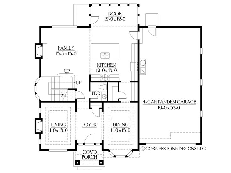 1st Floor Plan, 035H-0025