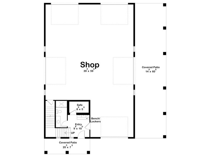 1st Floor Plan, 050G-0215