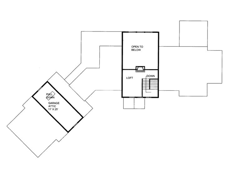 2nd Floor Plan, 012H-0229