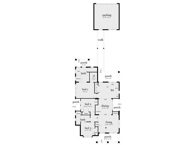 Floor Plan, 052H-0038
