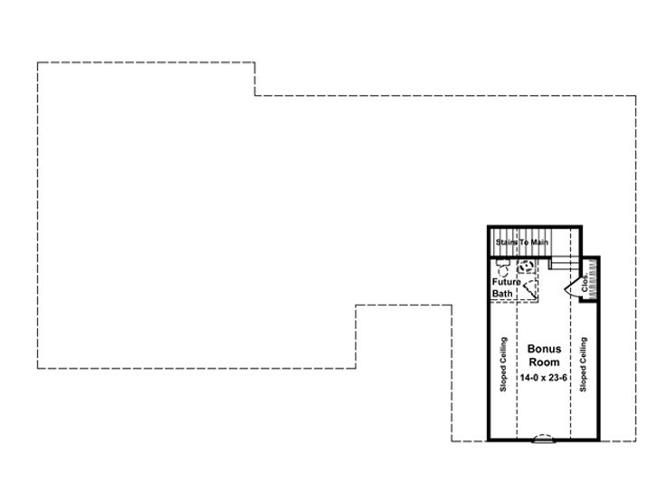 2nd Floor Plan, 001H-0096