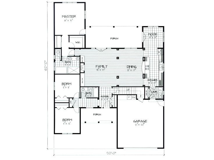 1st Floor Plan, 038H-0001