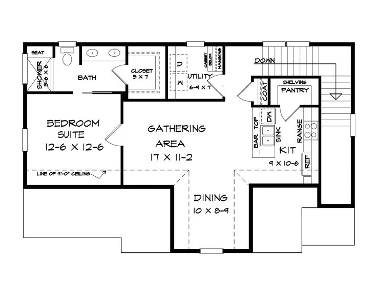 2nd Floor Plan, 019G-0031