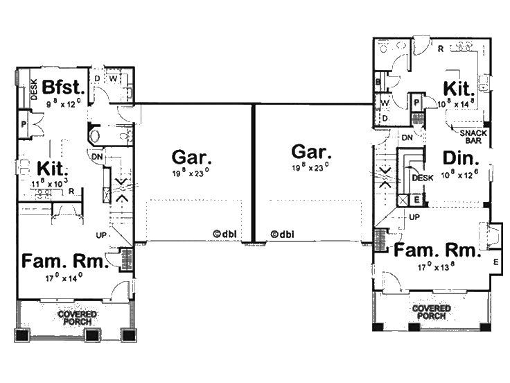 1st Floor Plan, 031M-0071