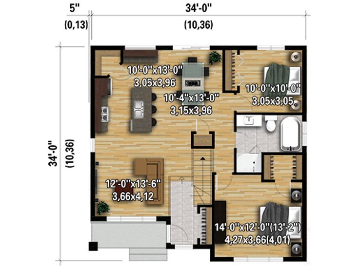 Floor Plan, 072H-0253