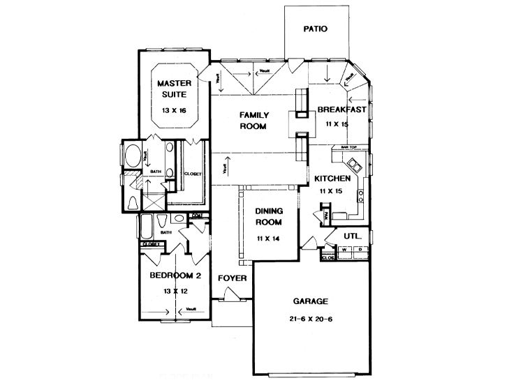 Floor Plan, 019H-0026