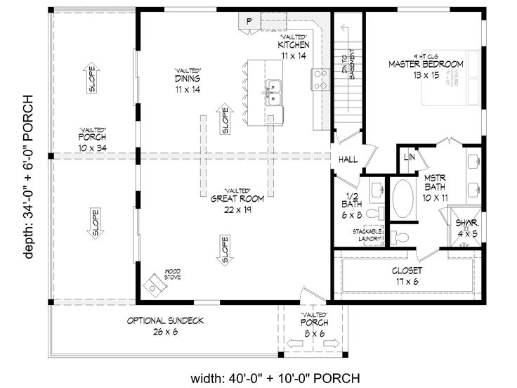Floor Plan, 062H-0373