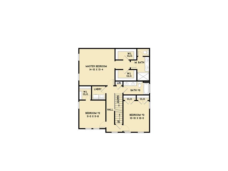 2nd Floor Plan, 082H-0007