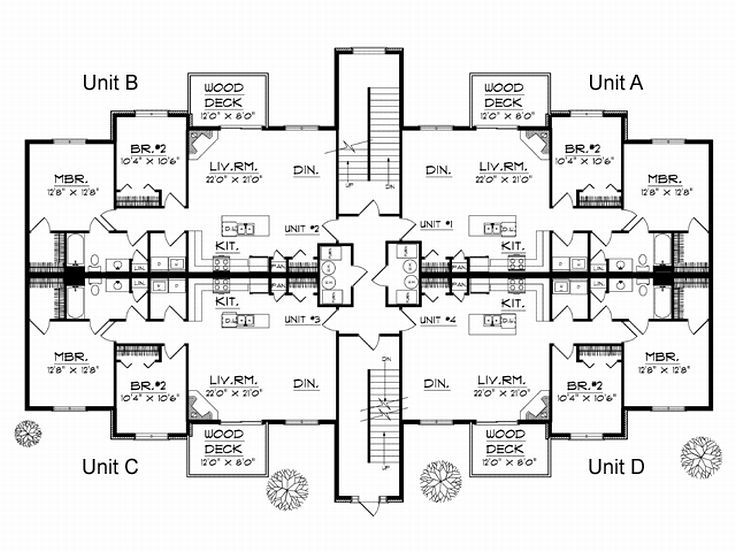 1st Floor Plan, 020M-0034