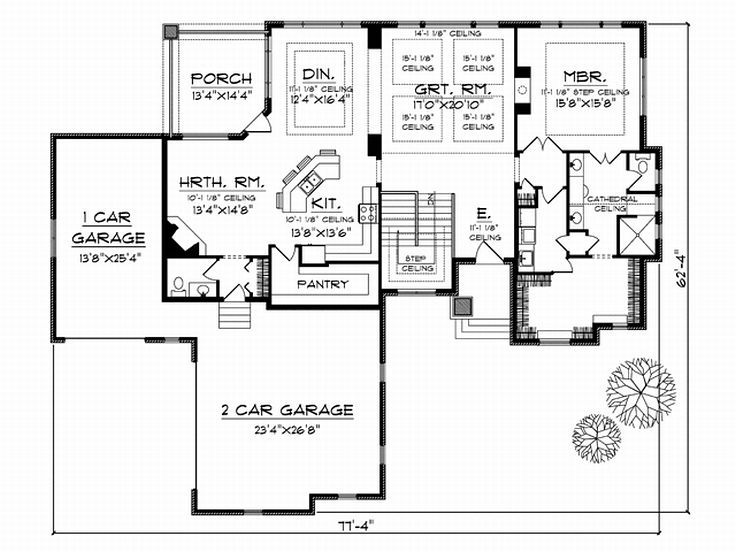 Floor Plan, 020H-0105