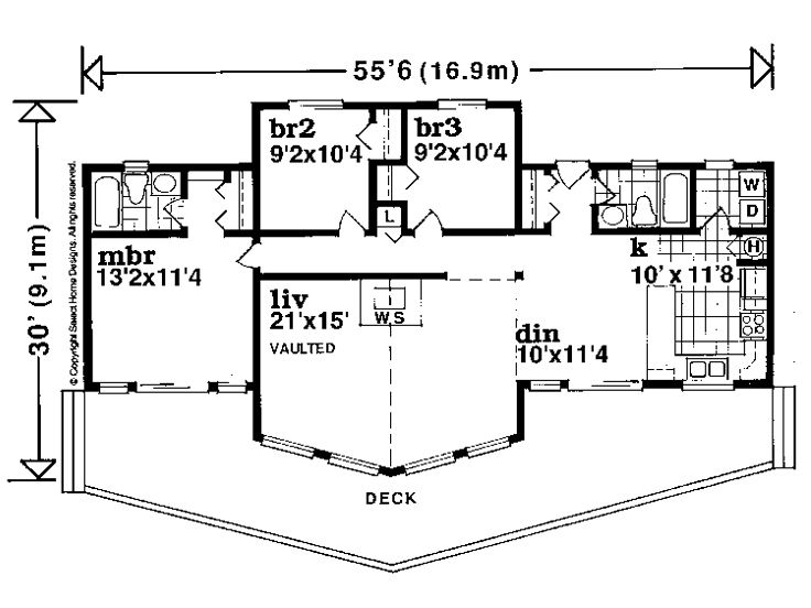 Floor Plan, 032H-0053