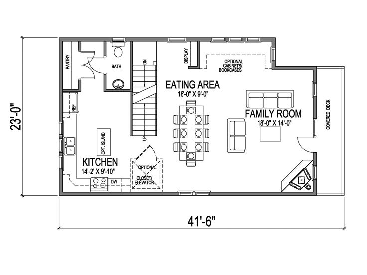 2nd Floor Plan, 058H-0018