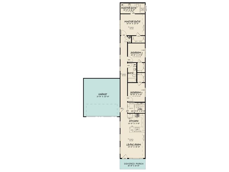Floor Plan, 074H-0028
