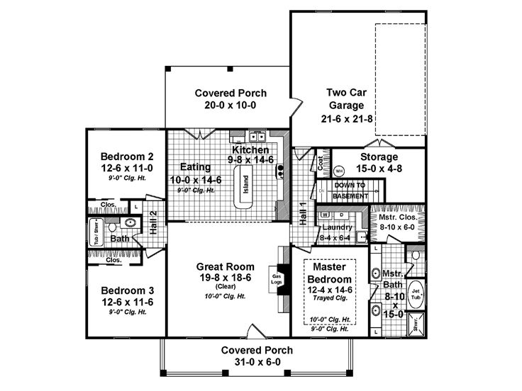 Floor Plan, 001H-0225