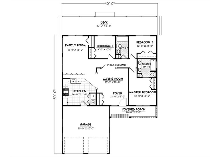Floor Plan, 078H-0043