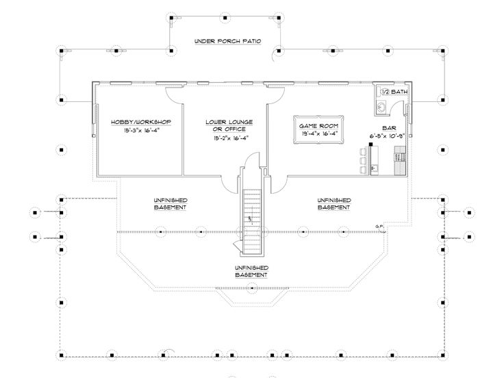 2nd Floor Plan, 087H-0001