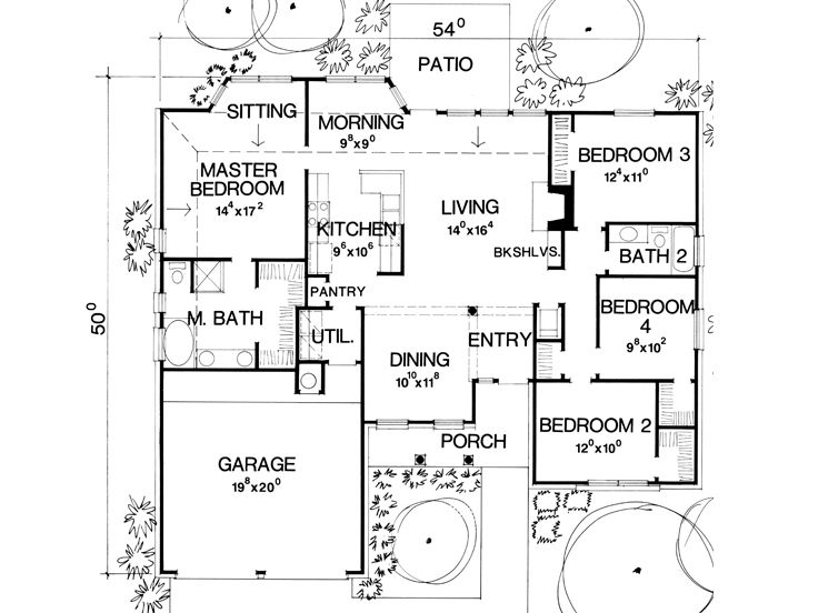 Floor Plan, 036H-0001