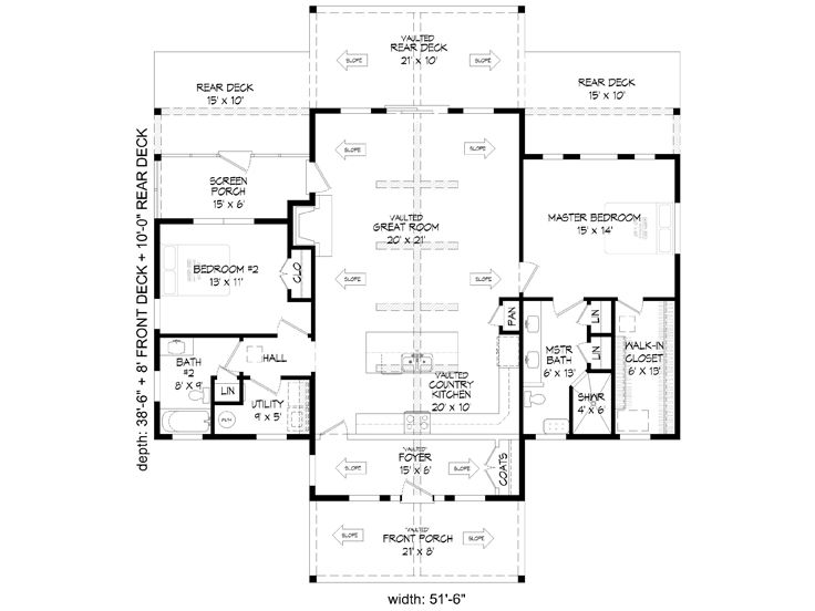 Floor Plan, 062H-0369