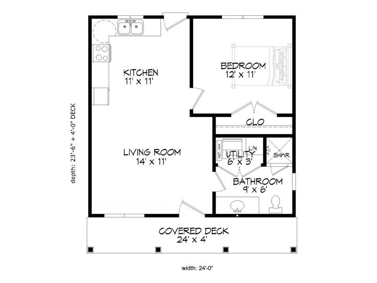 Floor Plan, 062H-0039