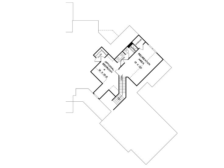 2nd Floor Plan, 019H-0167