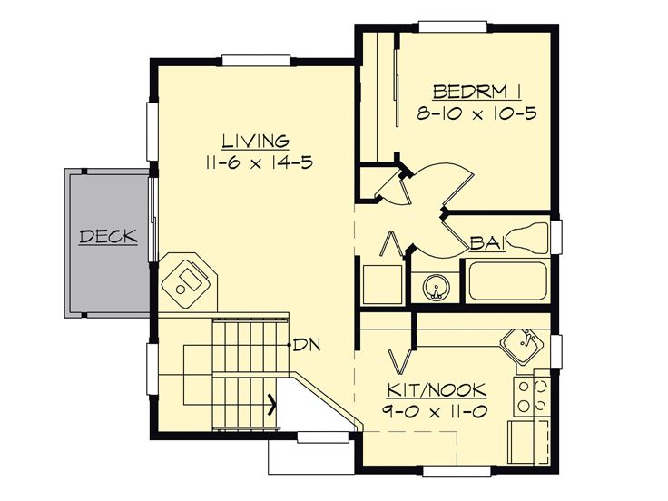 2nd Floor Plan, 035G-0012