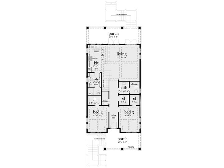 1st Floor Plan, 052H-0092