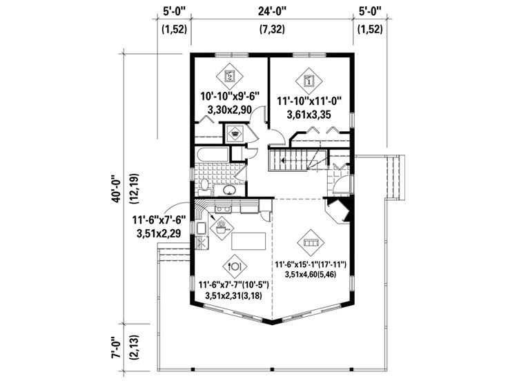Floor Plan, 072H-0202
