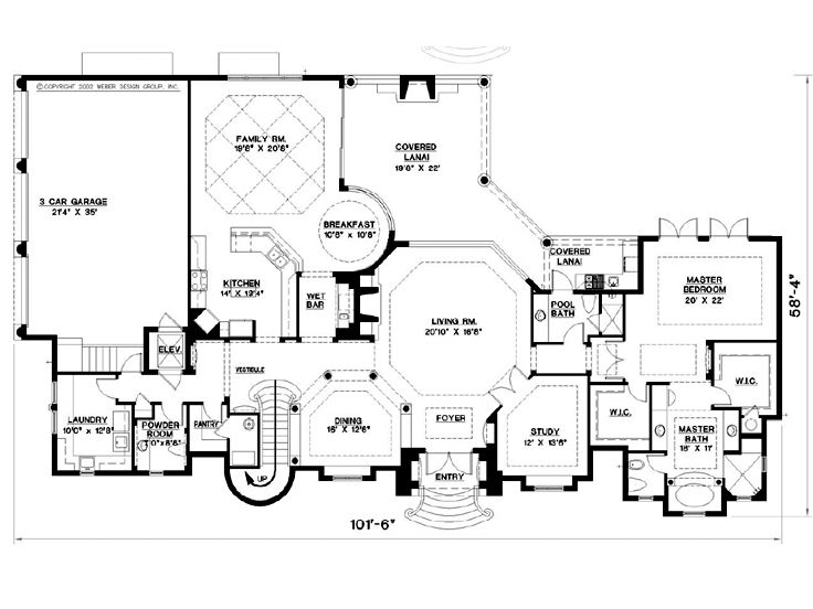 1st Floor Plan, 037H-0047