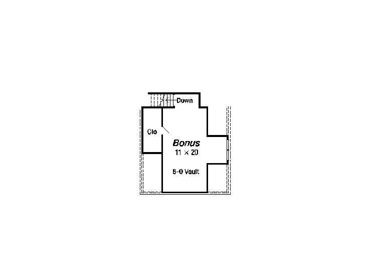 2nd Floor Plan, 061H-0048
