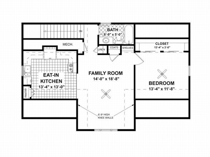 2nd Floor Plan, 007G-0003
