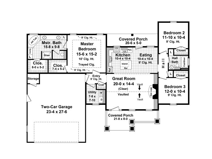Floor Plan, 001H-0124