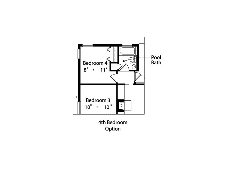 Opt Floor Plan, 043H-0039