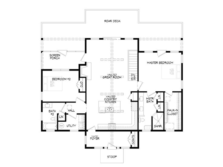Opt. Floor Plan, 062H-0296