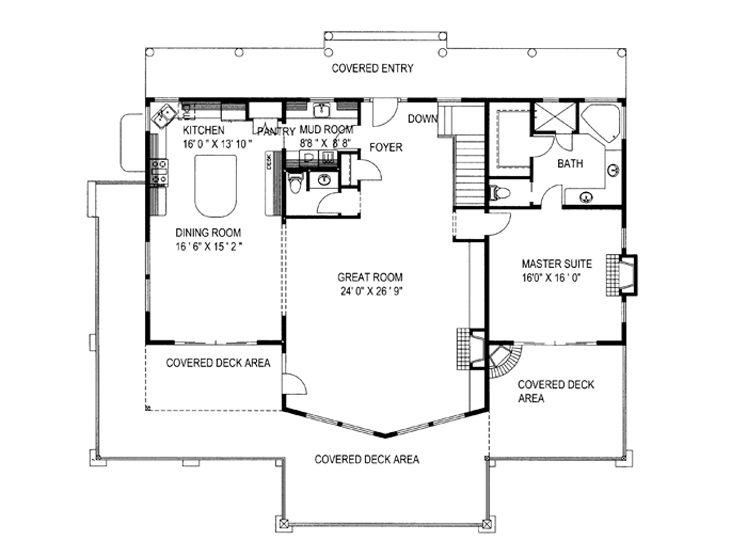 Floor Plan, 012H-0182