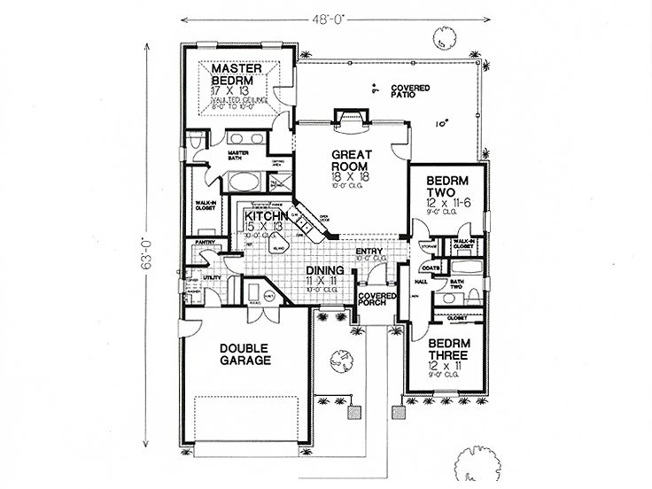 Floor Plan, 002H-0057