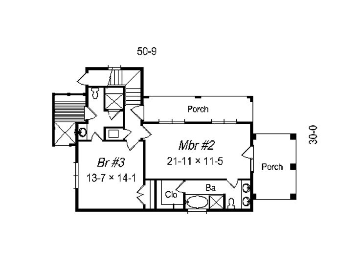 1st Floor Plan, 061H-0092