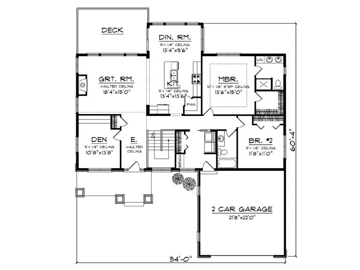 Floor Plan, 020H-0374