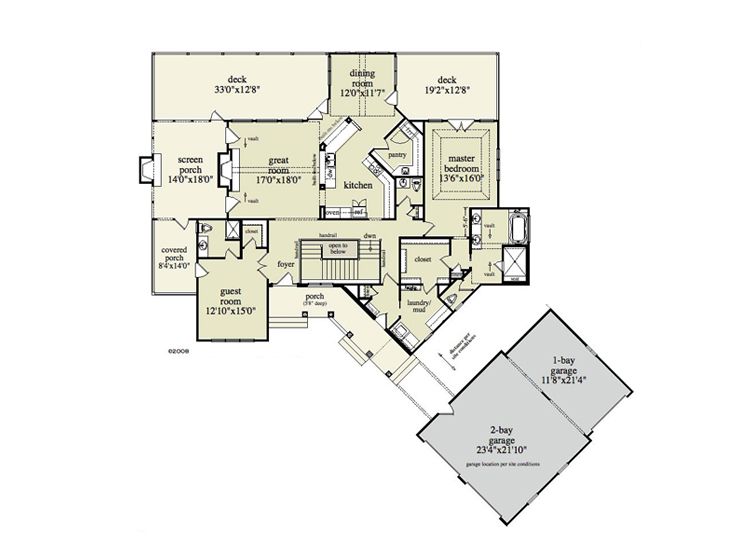 Floor Plan, 053H-0044